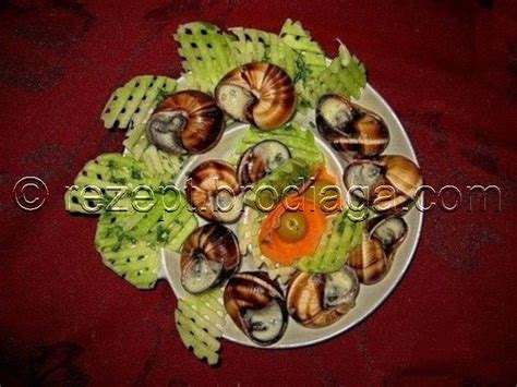 Блюда из улиток