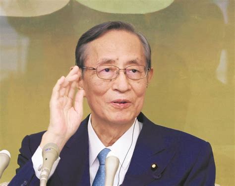 細田博之前衆院議長が死去 79歳 辞任直前に語っていたこと：東京新聞デジタル