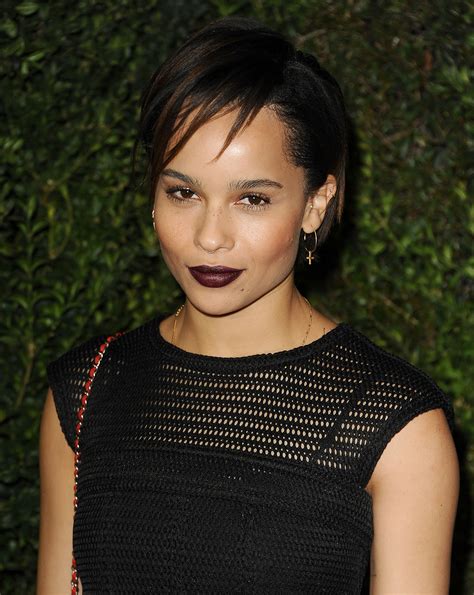 Zoe Kravitz Beauty Looks And Inspiration Zoe Kravitz Beauty Evolution Teen Vogue