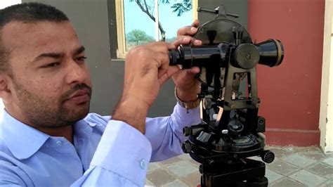 Parts Of Theodolite And Their Uses Youtube