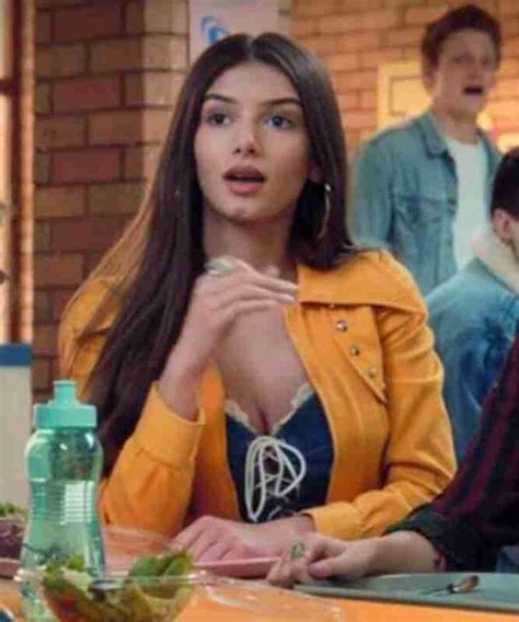 Sex Education S Mimi Keene Yellow Jacket Movie Leather Jackets