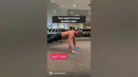 Avoid These Common Push Up Mistakes Pushups Youtube