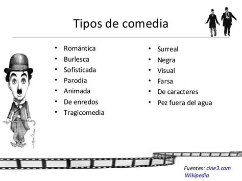 Géneros Cinematográficos Comedia