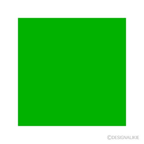 Simple Green Square Clip Art Free PNG ImageIllustoon