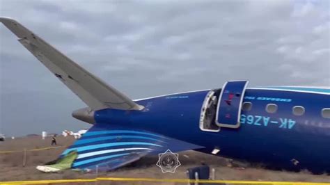 Azerbaijan Airlines Plane Crashes In Kazakhstan Many Feared Dead