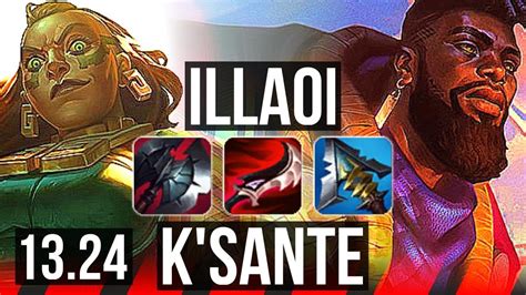 Illaoi Vs Ksante Top 1600 Games 7 Solo Kills Rank 8 Illaoi 1