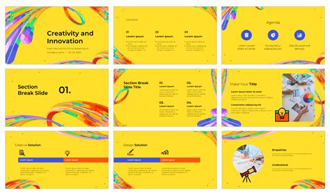 Creativity And Innovation Free Google Slides Powerpoint Template