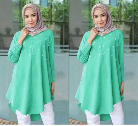 7 Warna Jilbab Yang Cocok Untuk Baju Hijau Muda