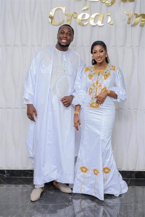 African Couples Matching Outfits Bazin Riche Kaftan Plus Size African