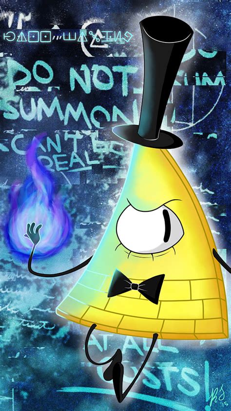 Gravity Falls Bill Cipher Will Cipher Brothers Fan Art Yellow