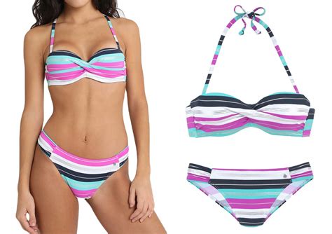 70T S Oliver bikini komplet strój kostium kąpielowy dwuczęściowy 38B