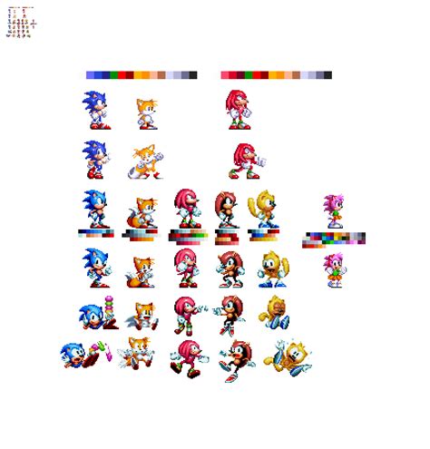 10x Sonic Sprites With Victory Poses With Encore M By Abbysek On Deviantart