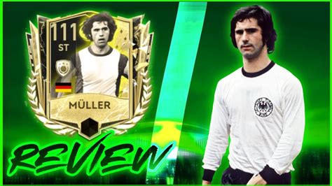 Prime Gerd Muller Ucl Icon Gameplay Review In Fifa Mobile He