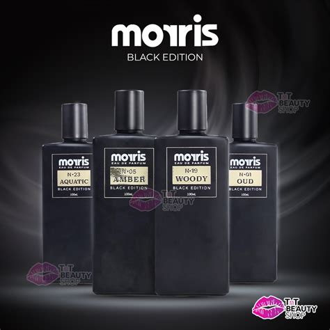 Jual Morris Eau De Parfum Black Edition Series Ml Tnt Beauty Shop