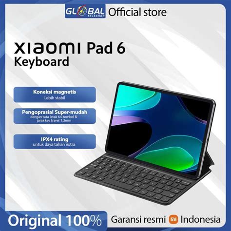 Promo Xiaomi Pad Keyboard Garansi Resmi Diskon Di Seller Global