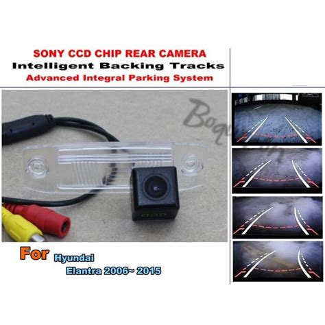 For Hyundai Elantra Car Intelligent Parking Tracks Camera Hd