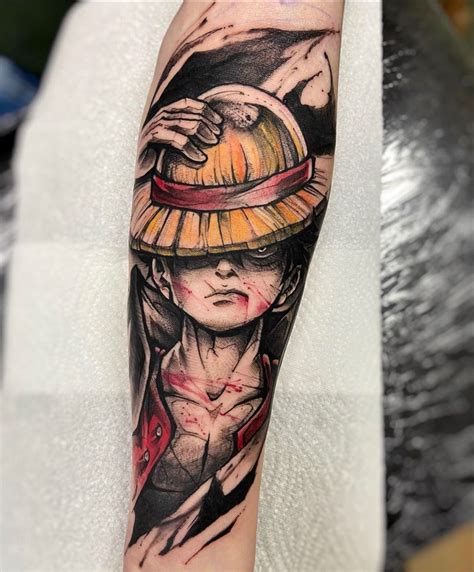 Monkey D Luffy Tattoo By Dave Vero Ink Artofit