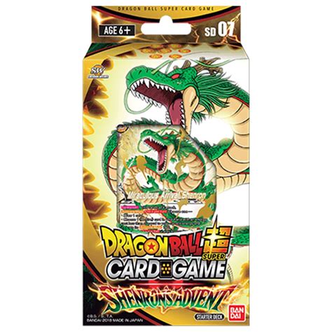 Карти за игра Dragon Ball Super Card Game - Стартово тесте - Shenron’s ...