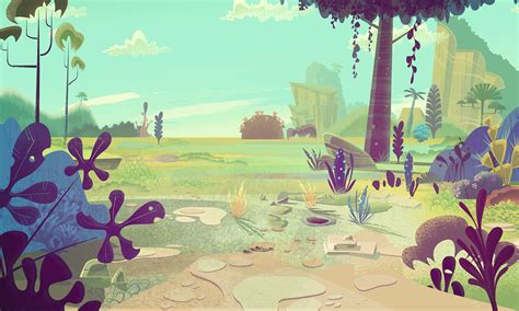 CARTOON BACKGROUNDS on Behance