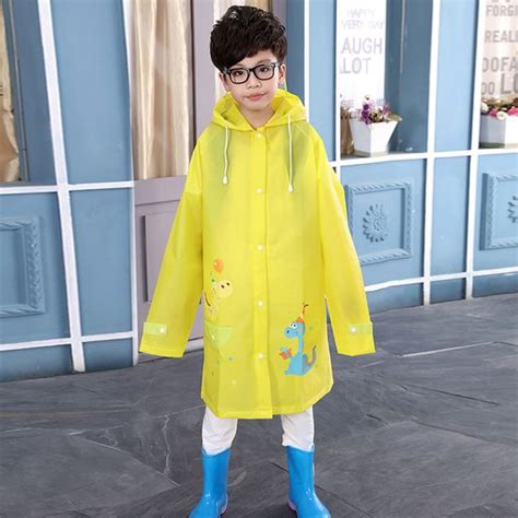 yellow raincoat cartoon