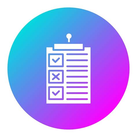 El Icono Del Vector De La Lista De Comprobaci N Se Puede Utilizar Para