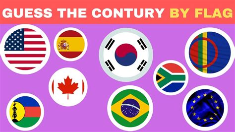 Can You Guess The Country By Flag Fun World Geography Quiz Video Riddleswithanswers Youtube