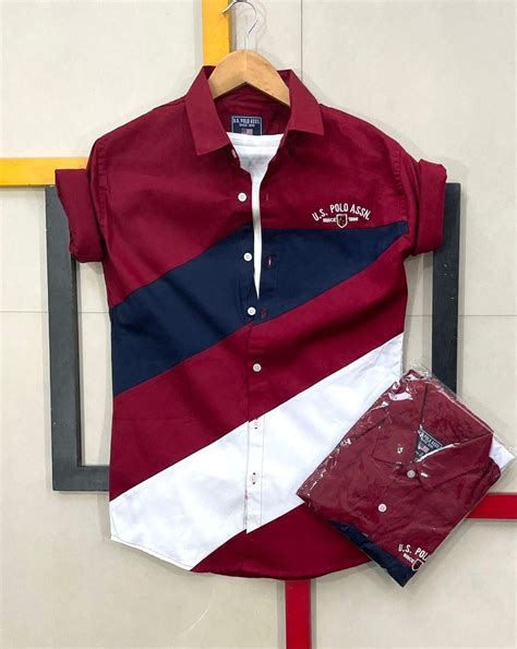 Never Before Patterns Brand Us Polo Designer Shirts With 👉 Uspa