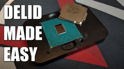 HOW TO Delid Your Intel Processor YouTube