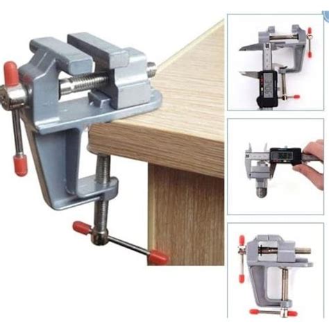 Jual Clamp Ragum Klem Penjepit Meja Catok Bench Vise Table Kerajinan