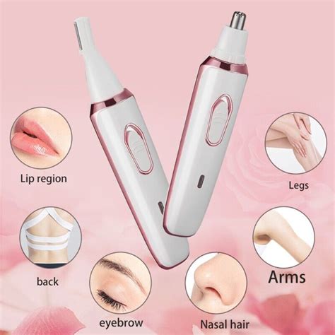 Electric Razro For Women Bikini Trimmer 4 In 1 Women Shavers Body Hair