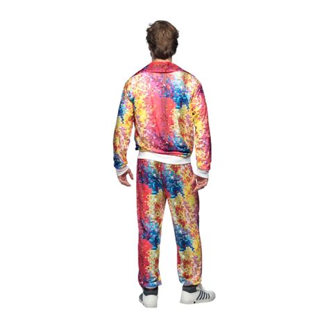 DÉGUISEMENT SURVÊTEMENT DISCO MULTICOLORE HOMME