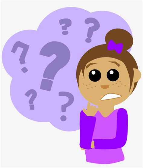 28 Collection Of Woman Thinking Clipart Png Ask Question Clipart