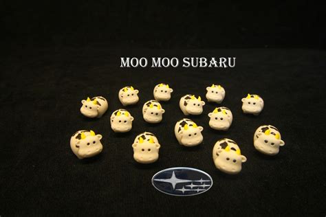 Moo Moo Subaru 14 Cow Erasers W 14 Bags - Etsy