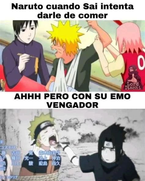 Pin de Sʀᴀ Uᴄʜɪʜᴀ en Pines creados por vos Naruto memes Naruto