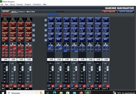 Procesor dźwięku Sabine navigator Xilica 4in 8out aes ebu Kraków