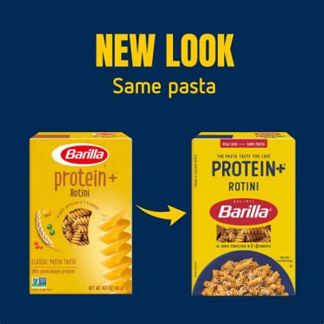 Barilla Protein Plus Rotini Pasta Non GMO And Kosher Certified Plant