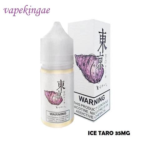 Tokyo Saltnic Taro Iced Ml In Uae Vapeking Ae