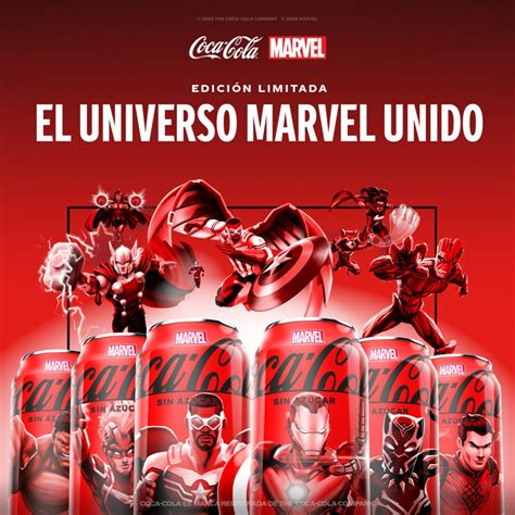 COCA COLA Y MARVEL UNEN FUERZAS EN UNA COLABORACIÓN PARA LOS FANS CON