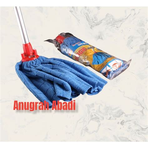 Jual Nagata Mop Pel Magic Mop Microfiber Gagang Shopee Indonesia