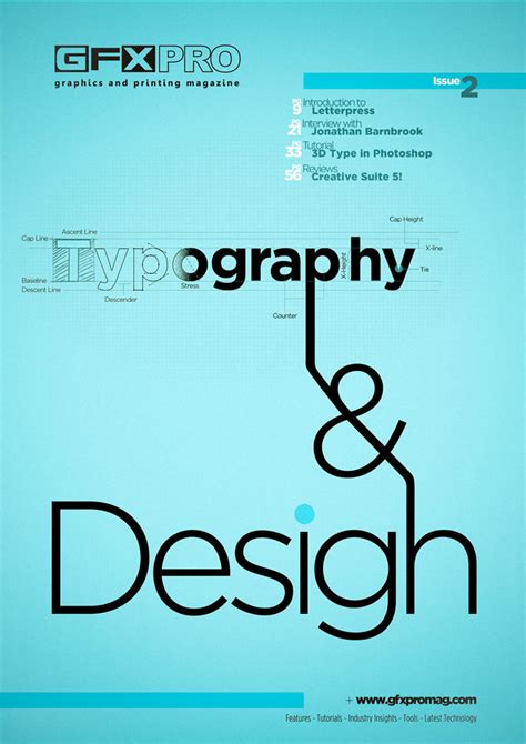 Magazine cover - Typography by LukeKirkwood on DeviantArt