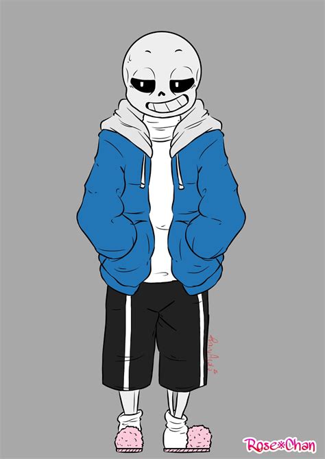 Sans Undertale Fan Art By Rosetttita On Deviantart