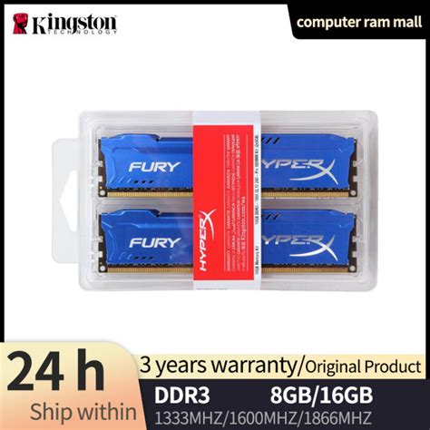 Hyper Ddr3 8gb 16gb 2x4gb 2x8gb Kit Ram 1866mhz 1600mhz 1333mhz