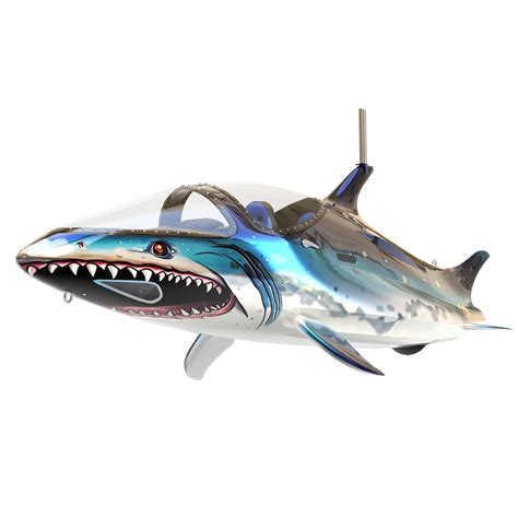 Seabreacher Shark 3D Model - TurboSquid 2216718