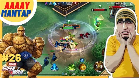 Lempar Batu Sembunyi Tangan Marvel Super War Gameplay The Thing