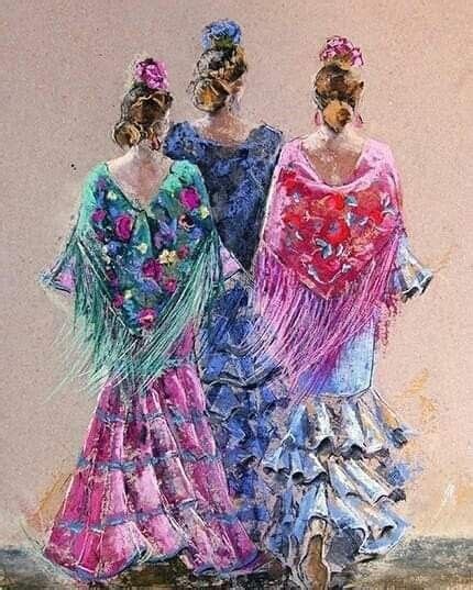 Pin De R Maria Gallego Diaz En ARTE BUONO Pintura De Flamenco Arte