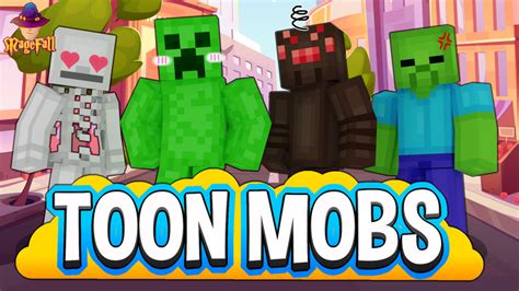 Toon Mobs By Magefall Minecraft Skin Pack Minecraft Bedrock