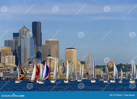 Sailing In Seattle Stock Image Image Of Wall Elliott 2772535