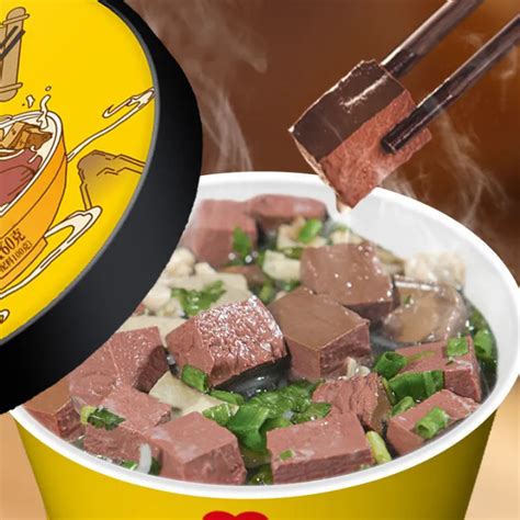 Authentic Nanjing Style Vermicelli Hot And Sour Vermicelli Instant Noodles Barrels Late Night