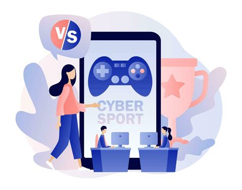 E-sport and cybersport concept. Professional gamers at video game