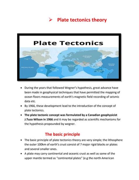 Plate tectonics theory.docx